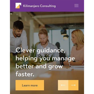 Kilimanjaro Consulting New Website