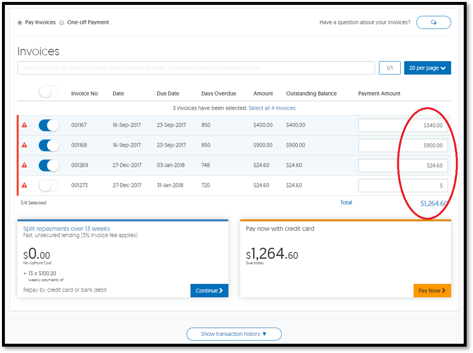 Ezycollect Invoice 2