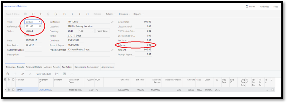 Ezycollect Invoice 5