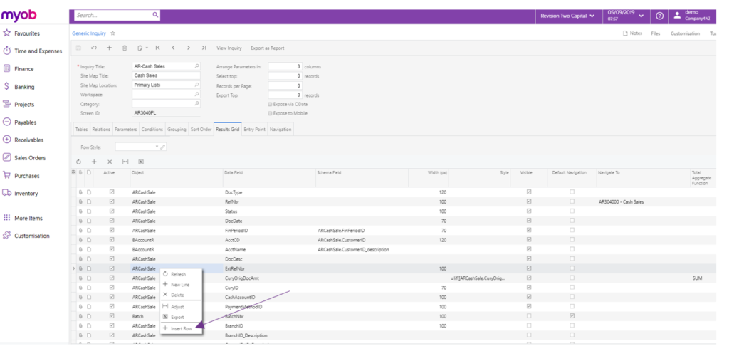 MYOB Advanced Tips and Tricks 14