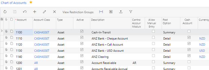 control accounts myob advanced 1