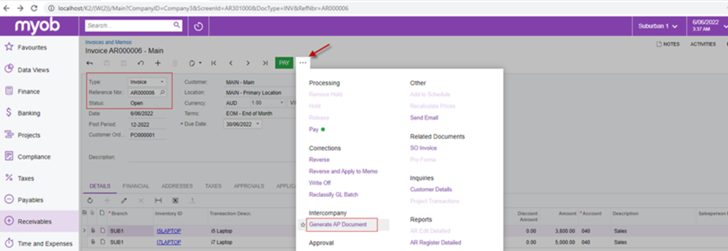 Cross company sales dashboard 15