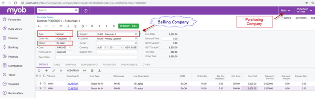 Cross company sales dashboard 2