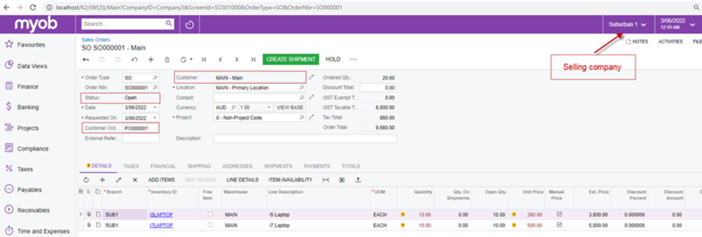 Cross company sales dashboard 5